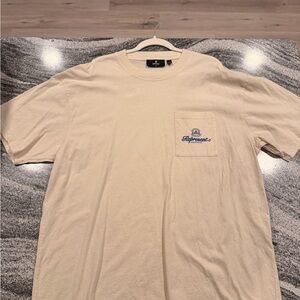 Beige Pocket Tee by Represent